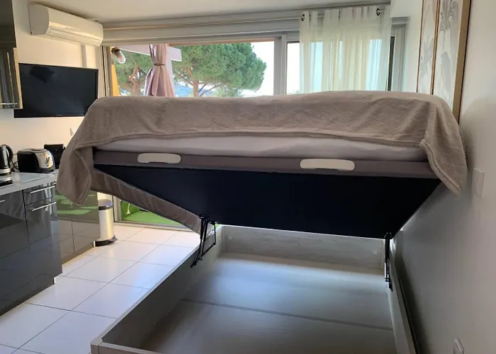 665 2 Pers Port Nature 5 Pres Du Qg アパート アグド